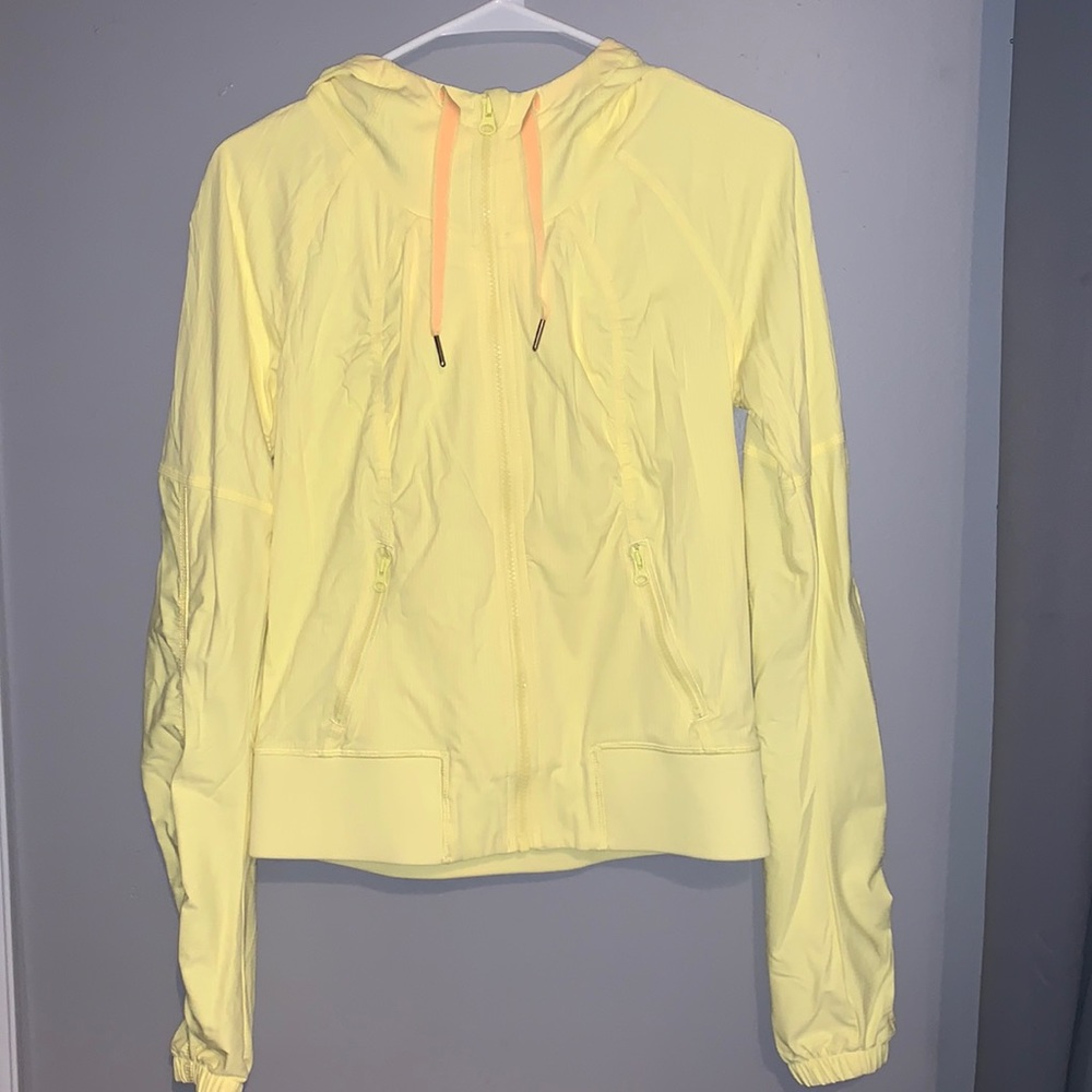 Yellow Lululemon Jacket